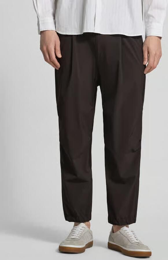 Drykorn relaxed fit broek met bandplooien model 'Lirog' - Foto 2