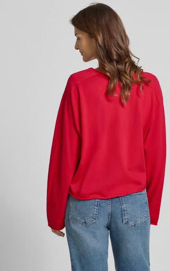 Drykorn Relaxed fit gebreide pullover met V-hals model 'SOMAIJA'