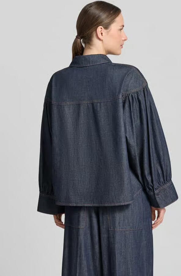 Drykorn relaxed fit jeansblouse model 'SELENI' - Foto 3