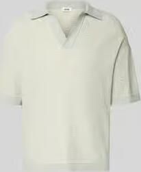 Drykorn relaxed fit poloshirt met V-hals model 'LAURENZZO' - Foto 2