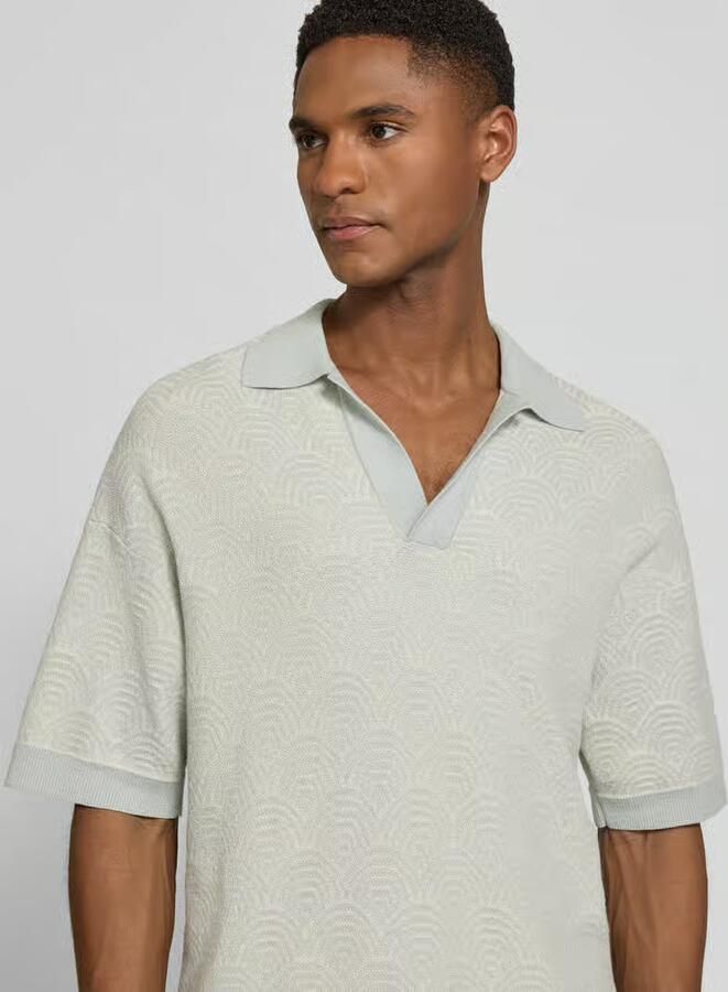 Drykorn relaxed fit poloshirt met V-hals model 'LAURENZZO'