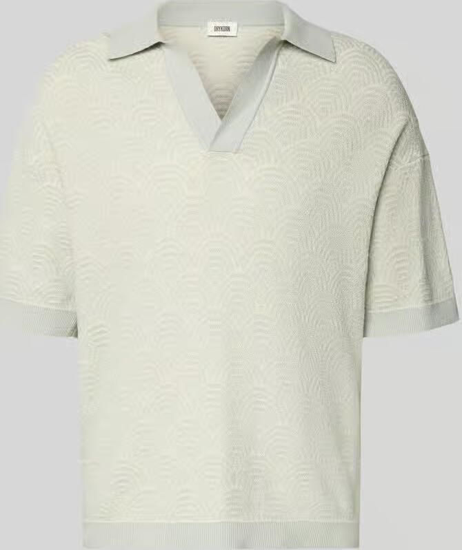 Drykorn relaxed fit poloshirt met V-hals model 'LAURENZZO' - Foto 2