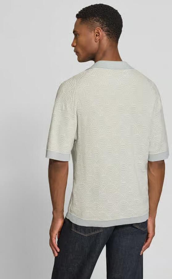Drykorn relaxed fit poloshirt met V-hals model 'LAURENZZO' - Foto 3