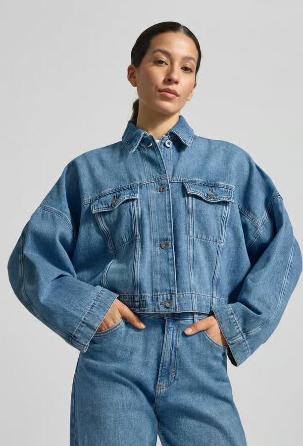 Drykorn relaxed fit spijkerjack model 'HOLBROOKS'