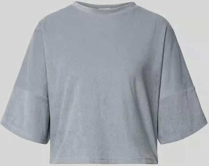 Drykorn relaxed fit T-shirt in bouclé-look - Foto 2
