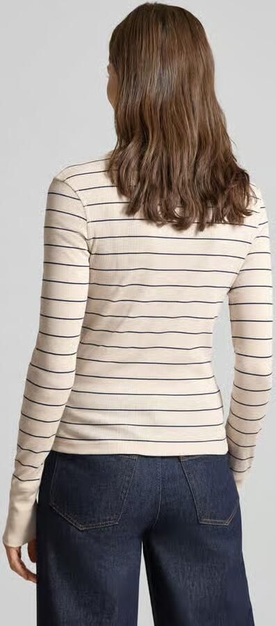 Drykorn Shirt met lange mouwen en ronde hals model 'NURIT'