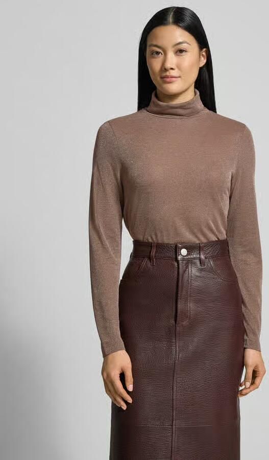 Drykorn Shirt met lange mouwen met col Model 'ZERAFNE' - Foto 3