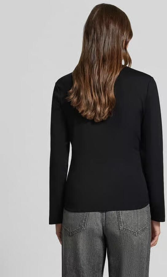 Drykorn Shirt met lange mouwen met drapering model 'ALITH' - Foto 2