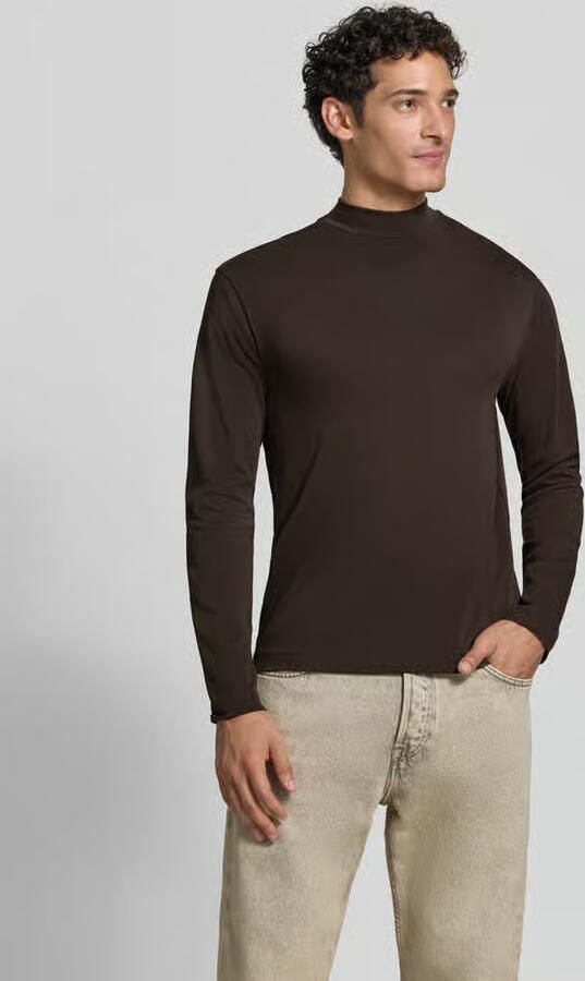 Drykorn Shirt met lange mouwen met opstaande kraag model 'MORITZO' - Foto 3