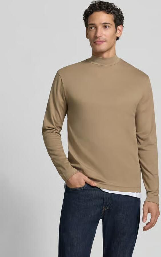 Drykorn Shirt met lange mouwen met opstaande kraag model 'MORITZO' - Foto 2