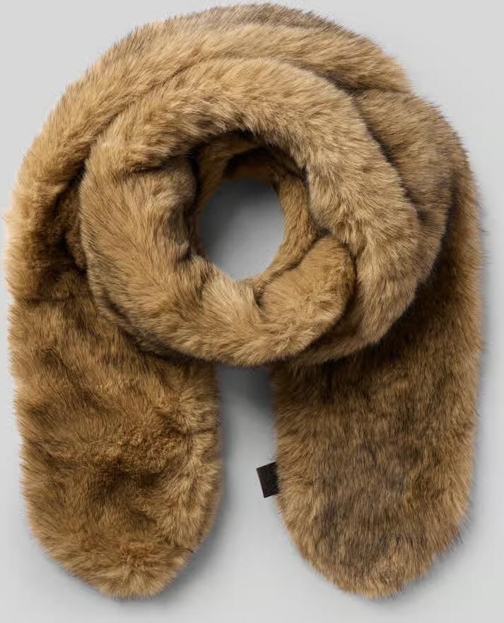 Drykorn Sjaal van imitatiebont