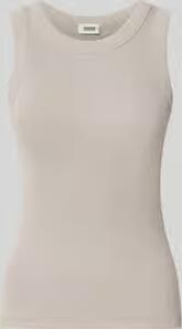 Drykorn skinny fit tanktop van puur katoen
