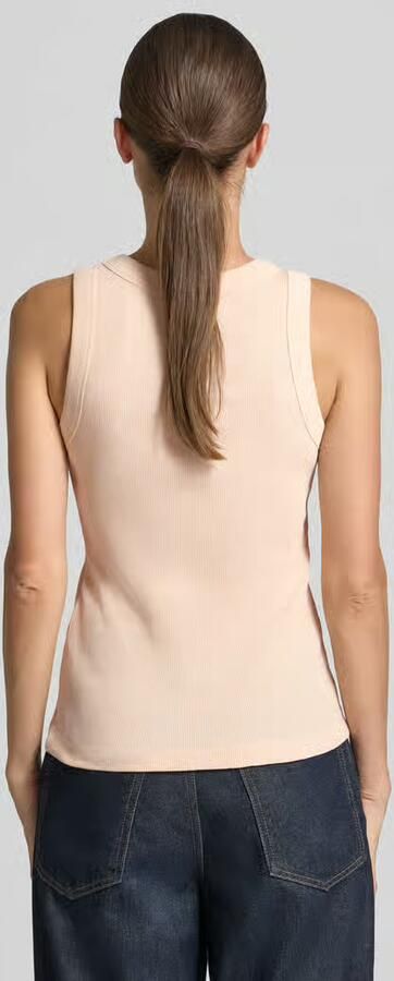 Drykorn skinny fit tanktop van puur katoen - Foto 3