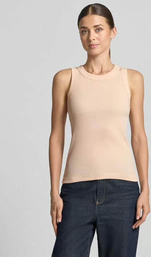 Drykorn skinny fit tanktop van puur katoen - Foto 2
