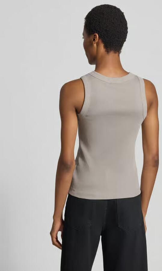 Drykorn skinny fit tanktop van puur katoen - Foto 3