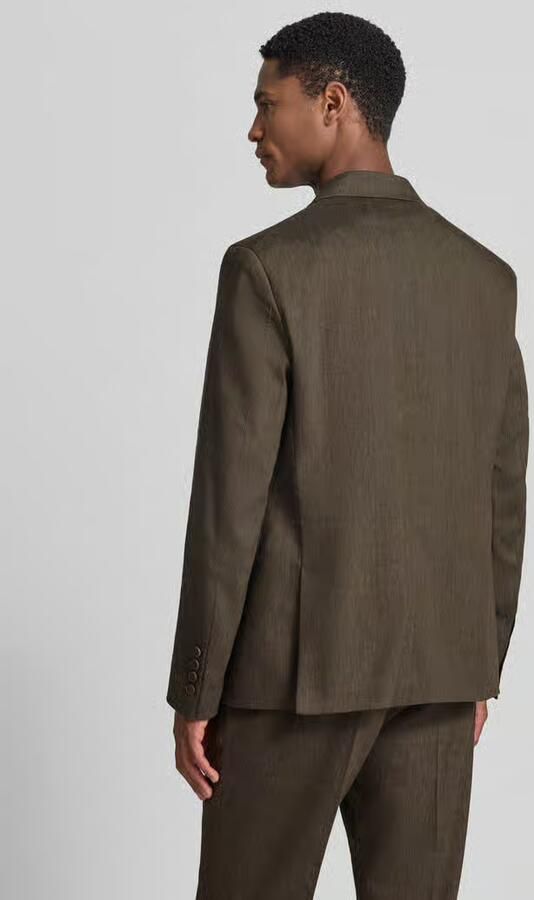 Drykorn slim fit 2-knoop colbert met klepzakken model 'YAMES'