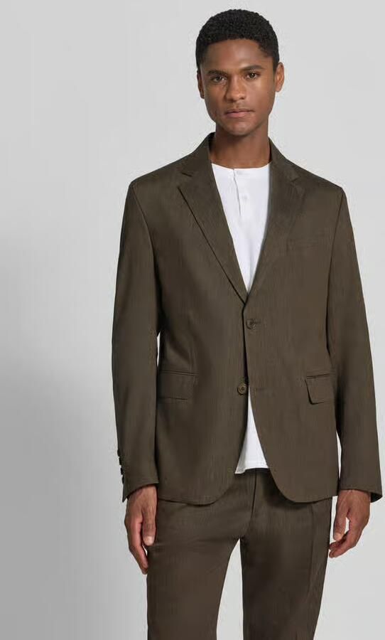 Drykorn slim fit 2-knoop colbert met klepzakken model 'YAMES' - Foto 4