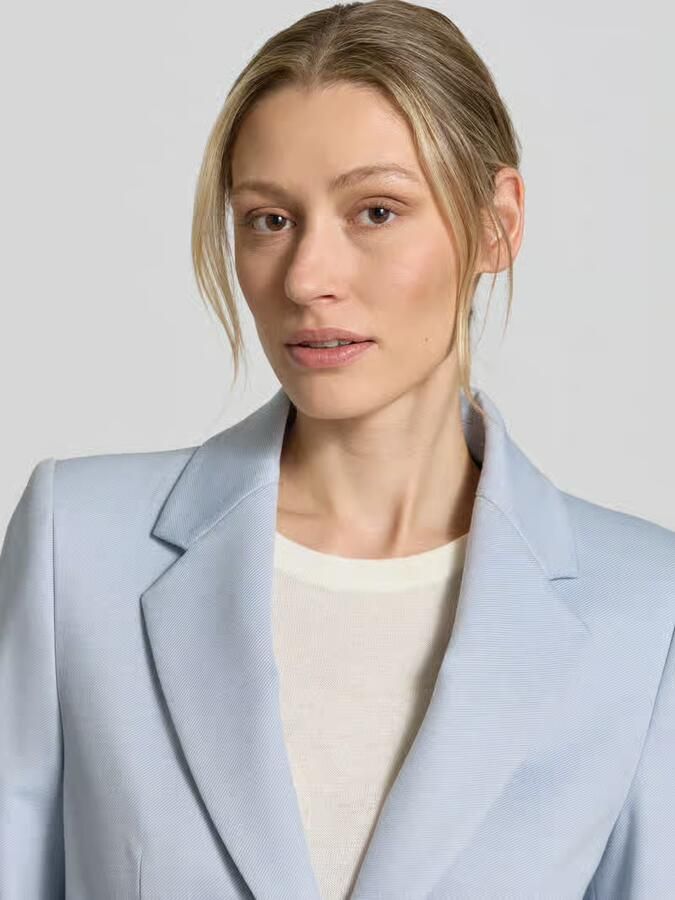 Drykorn Slim fit blazer met klepzakken model 'BUNDREY'