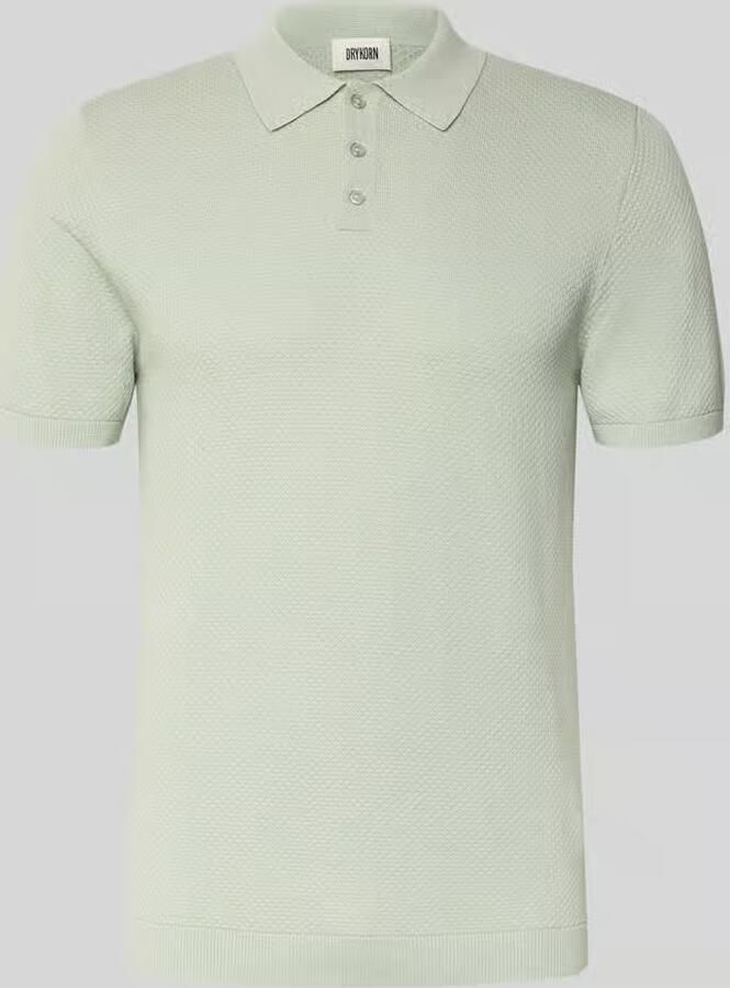 Drykorn slim fit poloshirt in brei-look model 'TRITON' - Foto 2