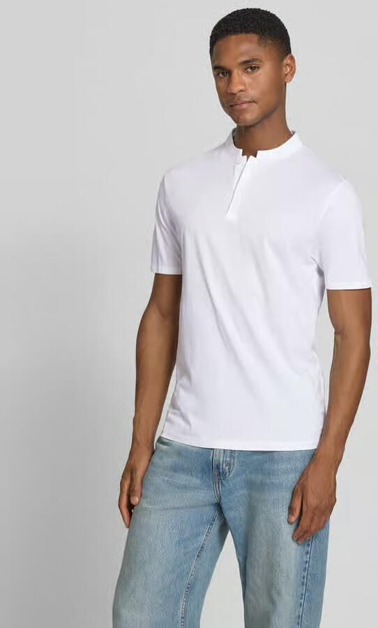 Drykorn Regular fit poloshirt met opstaande kraag model 'LOUIS 10' - Foto 6