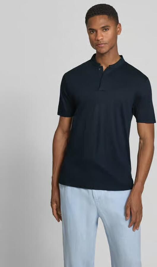 Drykorn Regular fit poloshirt met opstaande kraag model 'LOUIS 10' - Foto 4