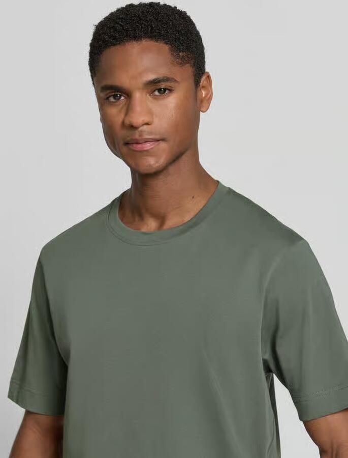 Drykorn slim fit poloshirt met V-hals model 'Braian'