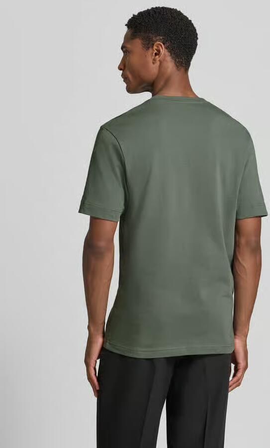 Drykorn slim fit poloshirt met V-hals model 'Braian'