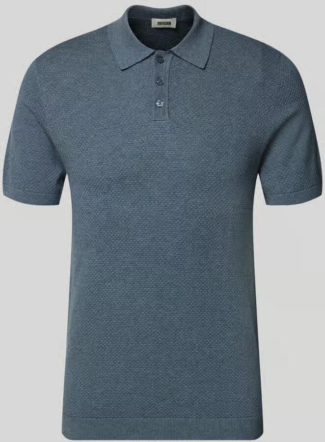 Drykorn Slim fit poloshirt model 'Triton' - Foto 2