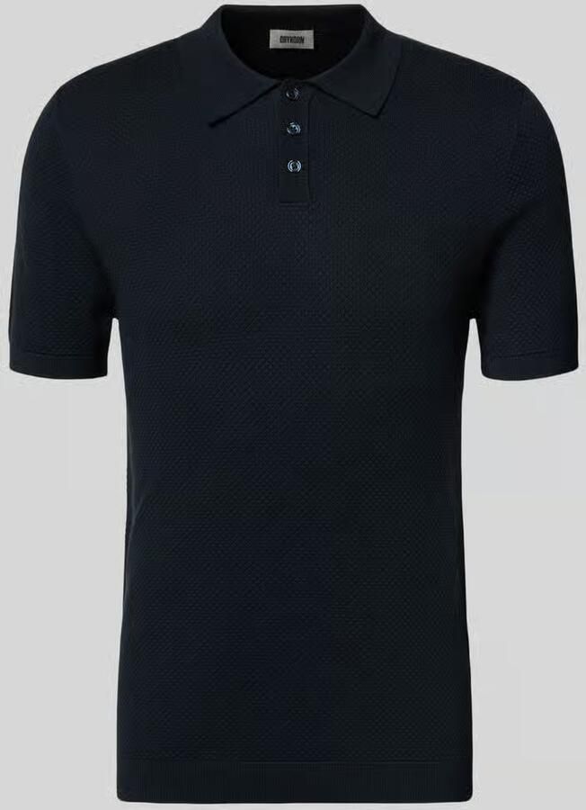Drykorn Slim fit poloshirt met structuurmotief model 'TRITON' - Foto 2