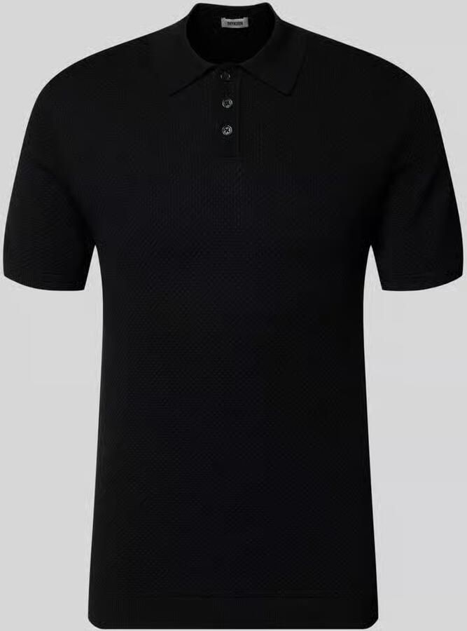 Drykorn Slim fit poloshirt met structuurmotief model 'TRITON' - Foto 2