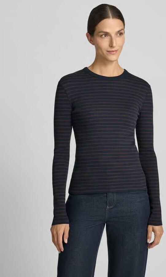Drykorn Slim fit shirt met lange mouwen van pure katoen model 'NURIT' - Foto 3