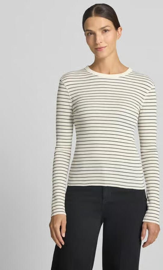 Drykorn Slim fit shirt met lange mouwen van pure katoen model 'NURIT' - Foto 3