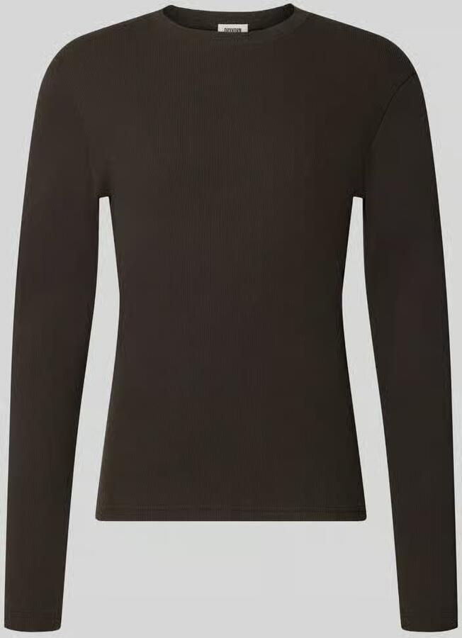 Drykorn Slim fit shirt met lange mouwen van puur katoen model 'Enil'