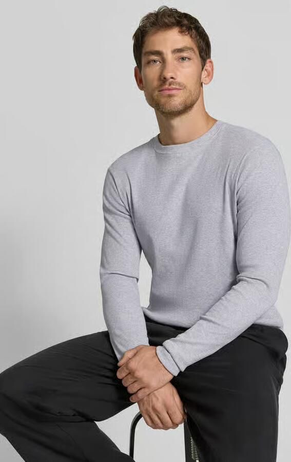 Drykorn Slim fit shirt met lange mouwen van puur katoen model 'Enil' - Foto 2