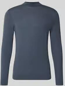 Drykorn Slim fit shirt met lange mouwen van zuivere scheerwol model 'Arwon'