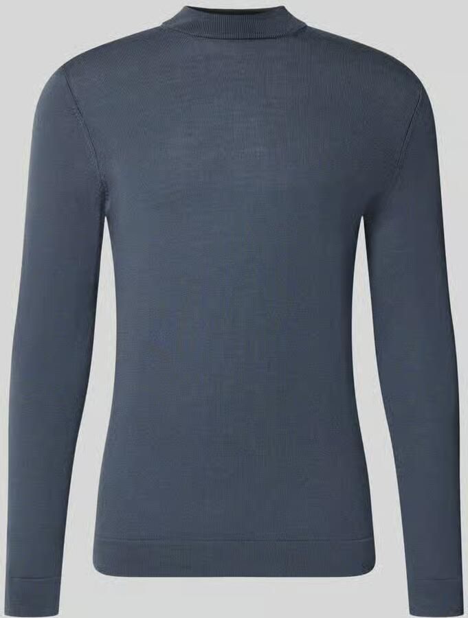 Drykorn Slim fit shirt met lange mouwen van zuivere scheerwol model 'Arwon' - Foto 2