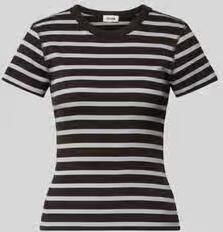 Drykorn slim fit T-shirt in riblook model 'Koale'