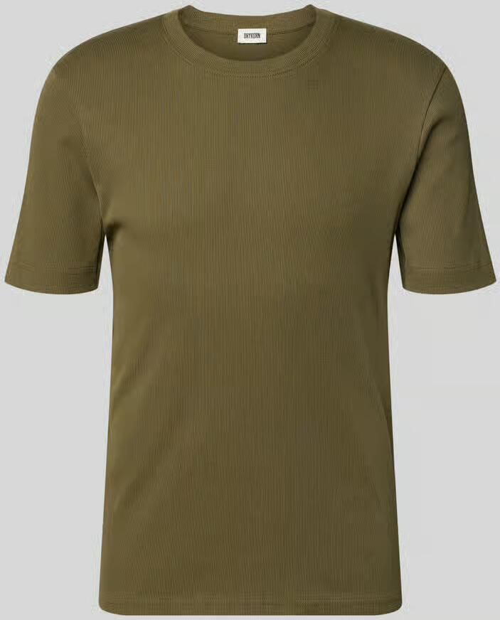Drykorn Slim fit T-shirt met ronde hals model 'ENIL' - Foto 2