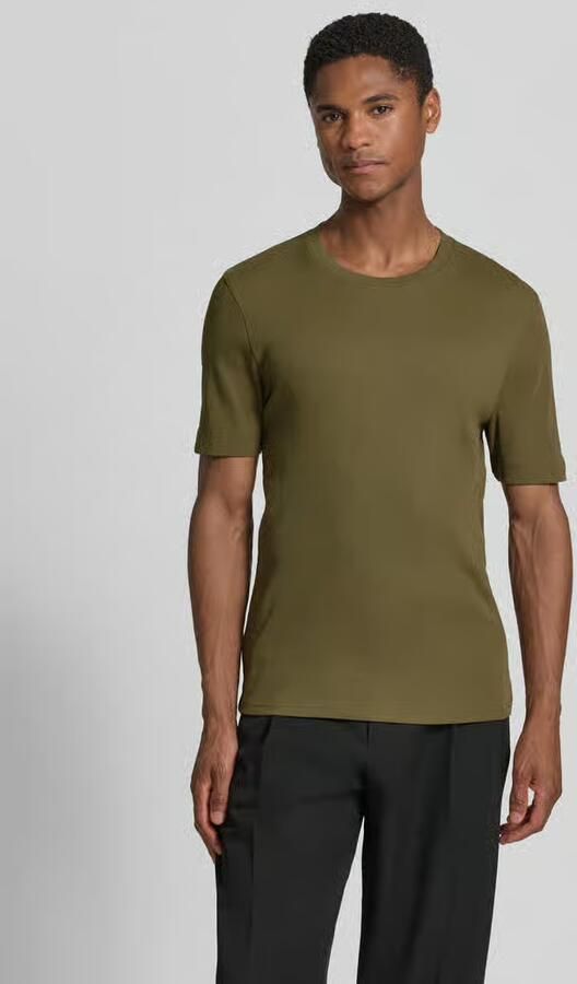 Drykorn Slim fit T-shirt met ronde hals model 'ENIL' - Foto 3