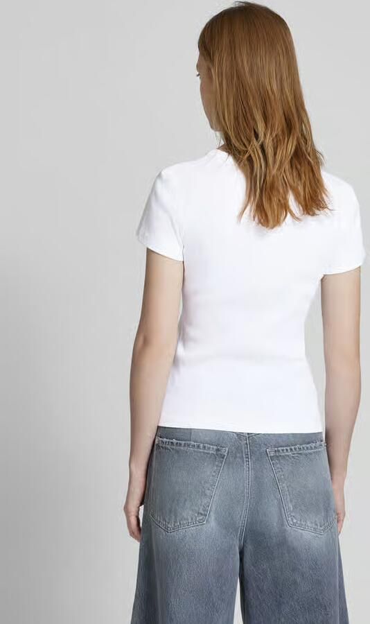 Drykorn Slim fit T-shirt met ronde hals model 'KOALE'