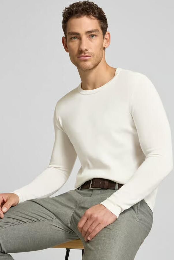 Drykorn slim fit trui in brei-look model 'Mino'