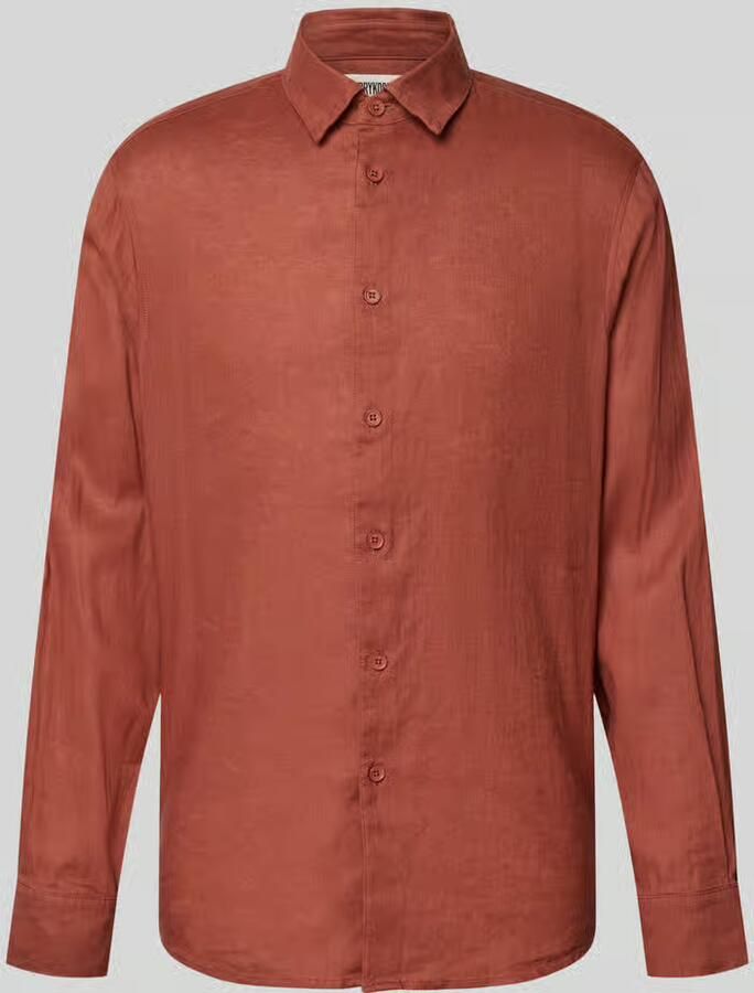 Drykorn slim fit vrijetijdshemd van linnen-katoenmengsel model 'RAMIS' - Foto 2