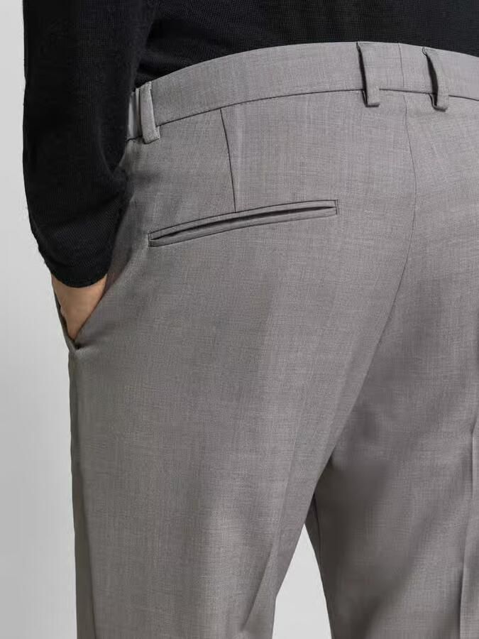 Drykorn Stoffen broek met bandplooien model 'Ajend' - Foto 2