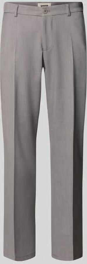 Drykorn Stoffen broek met bandplooien model 'Ajend'