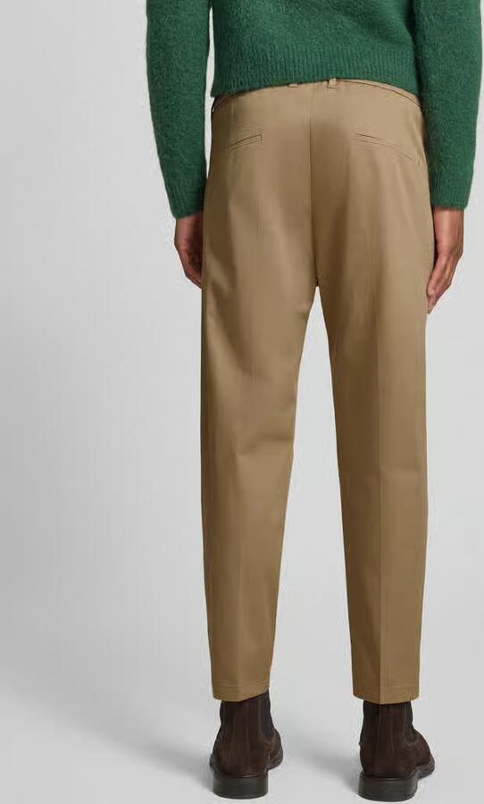 Drykorn Stoffen broek met persplooien model 'chasy'