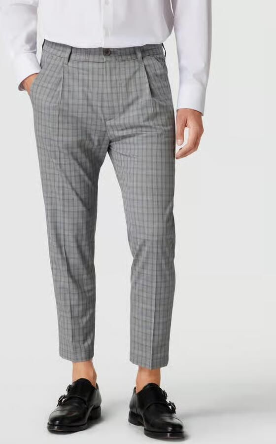 Drykorn Stoffen broek met ruitmotief model 'CHASY' - Foto 2
