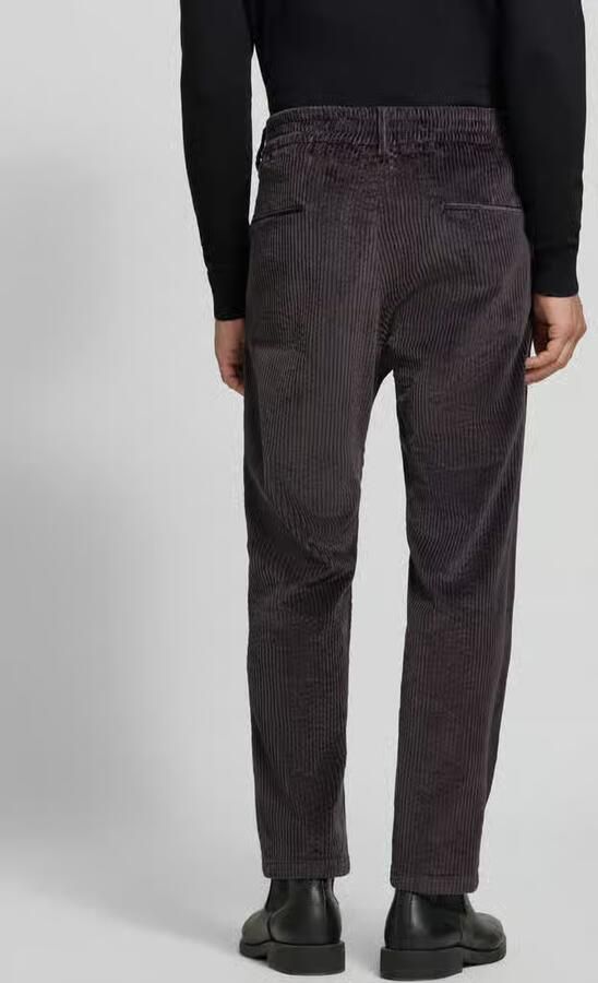 Drykorn straight fit broek van katoenmix model 'Chasy' - Foto 3