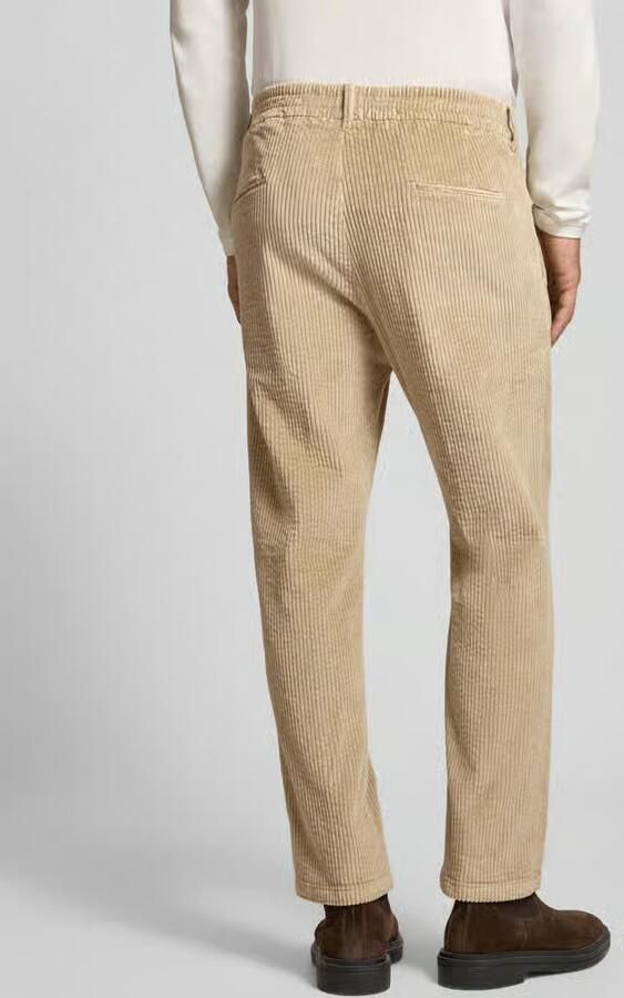 Drykorn straight fit broek van katoenmix model 'Chasy' - Foto 3