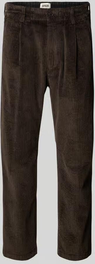 Drykorn Regular fit corduroy broek met achterzakken model 'CHASY'