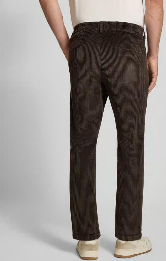 Drykorn Regular fit corduroy broek met achterzakken model 'CHASY' - Foto 3